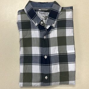 Express Men Soft Watch Button Down Shirt- XL